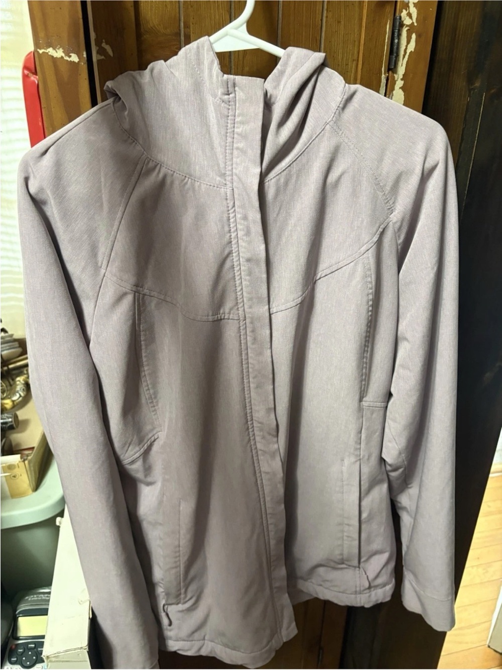 Kirkland Signature Lavender Hooded Utility Jacket